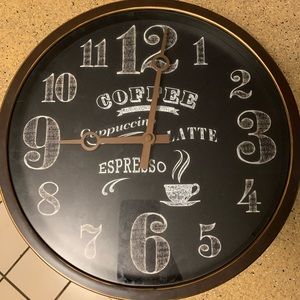 Coffee clock
